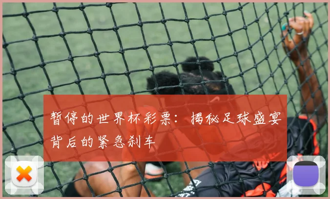 暂停的世界杯彩票：揭秘足球盛宴背后的紧急刹车