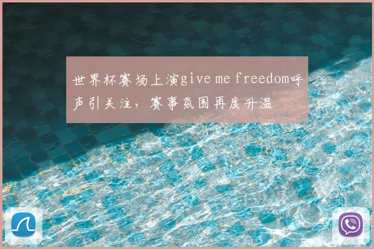 世界杯赛场上演give me freedom呼声引关注，赛事氛围再度升温